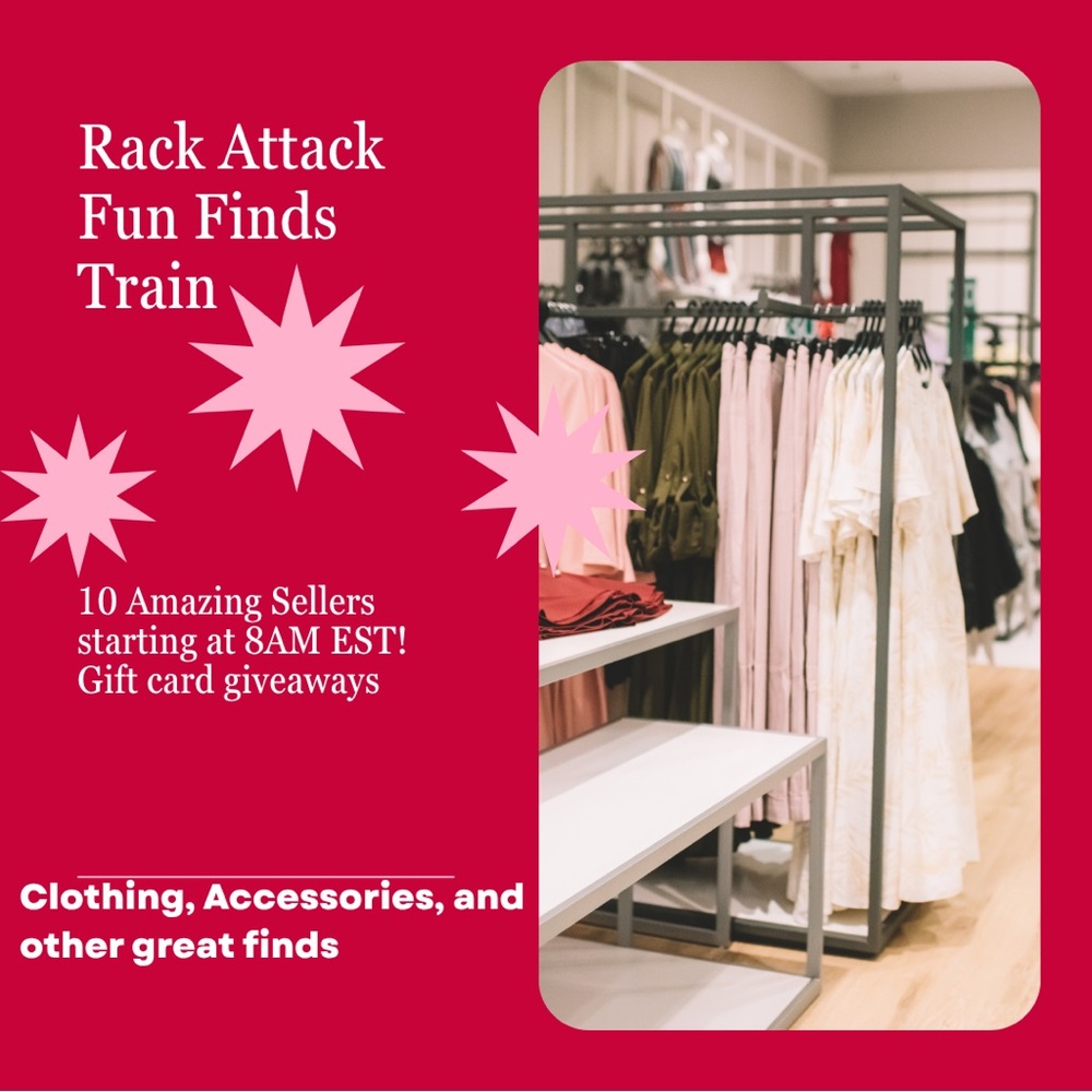 NEW RACK ATTACK TRAIN! Brought to you by @anb_fashion and @ladidi912